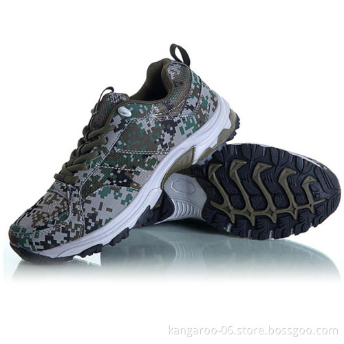 Injection Molded Oil Resistant Secure Safety Camouflage Shoes